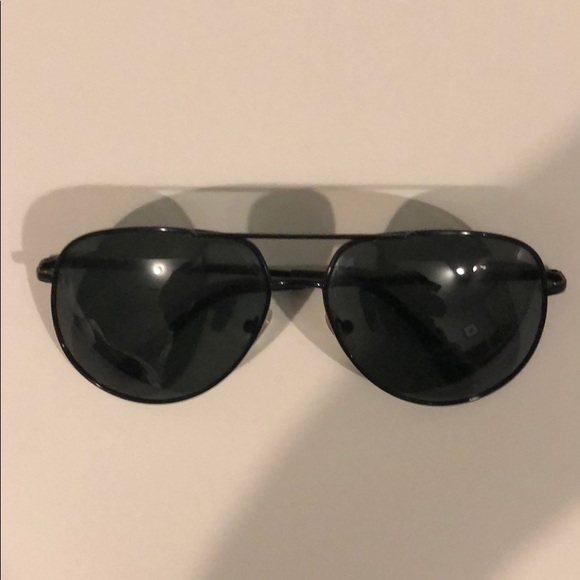 Unisex all black sunglasses - Picture 1 of 4